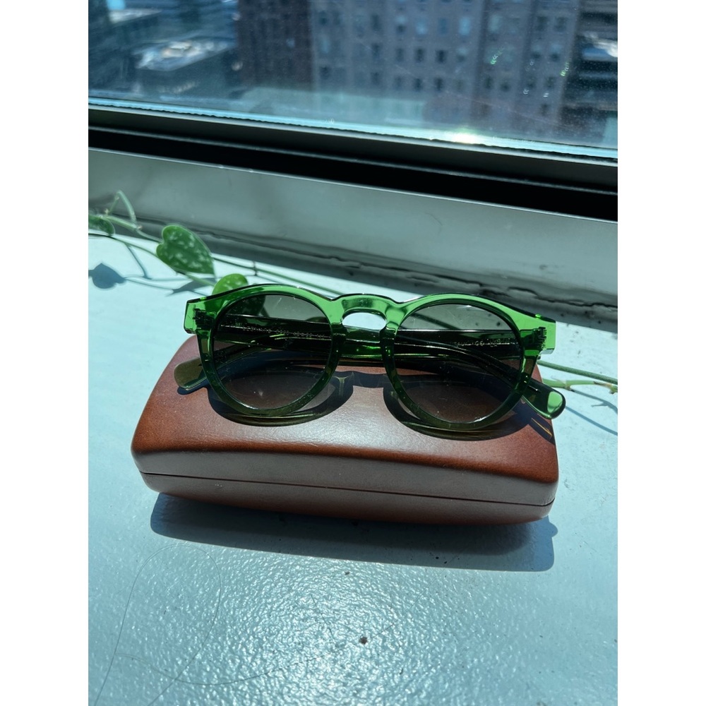 Illesteva Green Leonard sunglasses